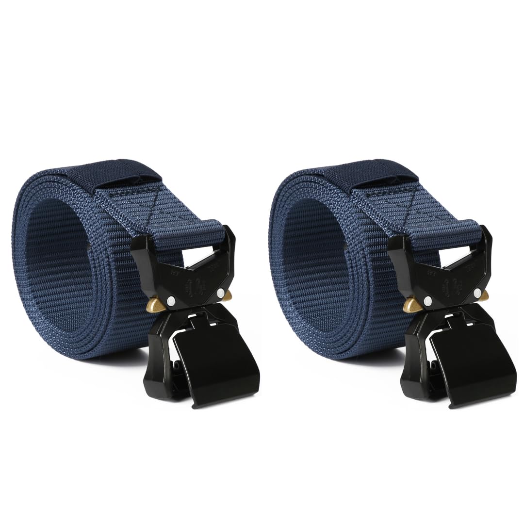 PristineTactical Belt Blue - 2 pack - 155cm, Blue, One size