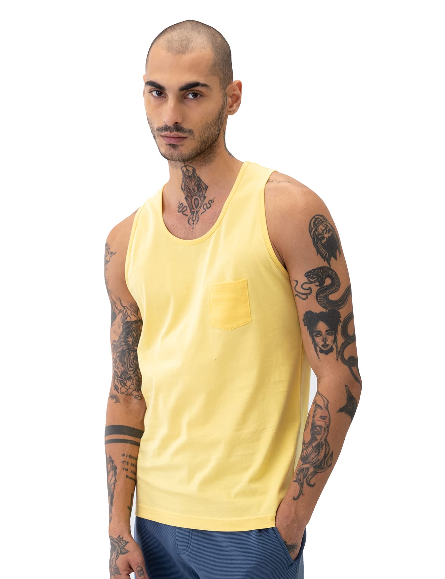 DAMENSCHMen Neo-Cool Solid Tank Top