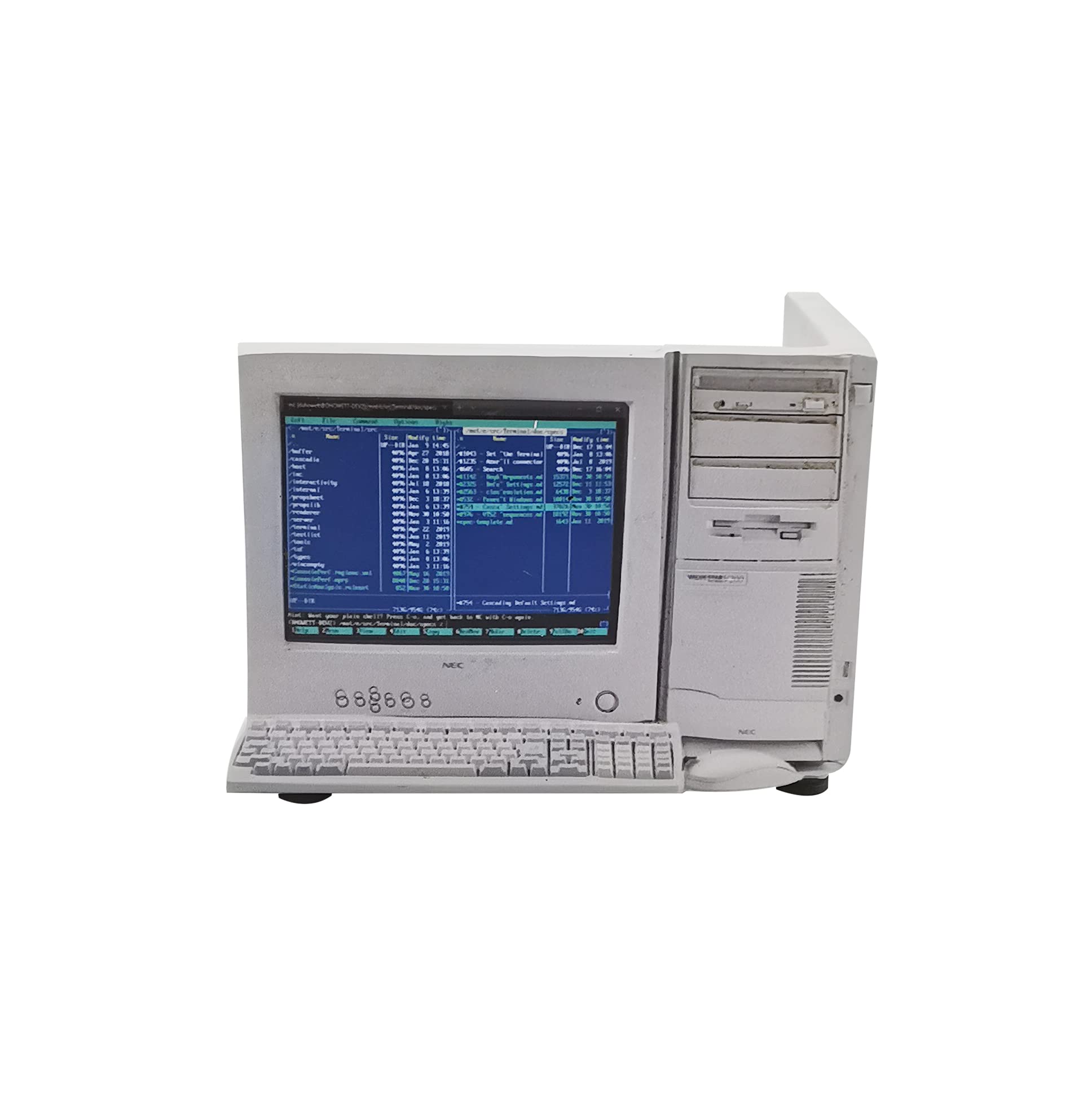 Funny live 4.7 Inches Retro Desk-top Shape Desktop Decoration Resin Crafts Ornaments Home Office Personality Multi-purpose Succulent Plant Pot | Pen