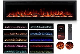 Weka 72 Inch Electric Fireplace