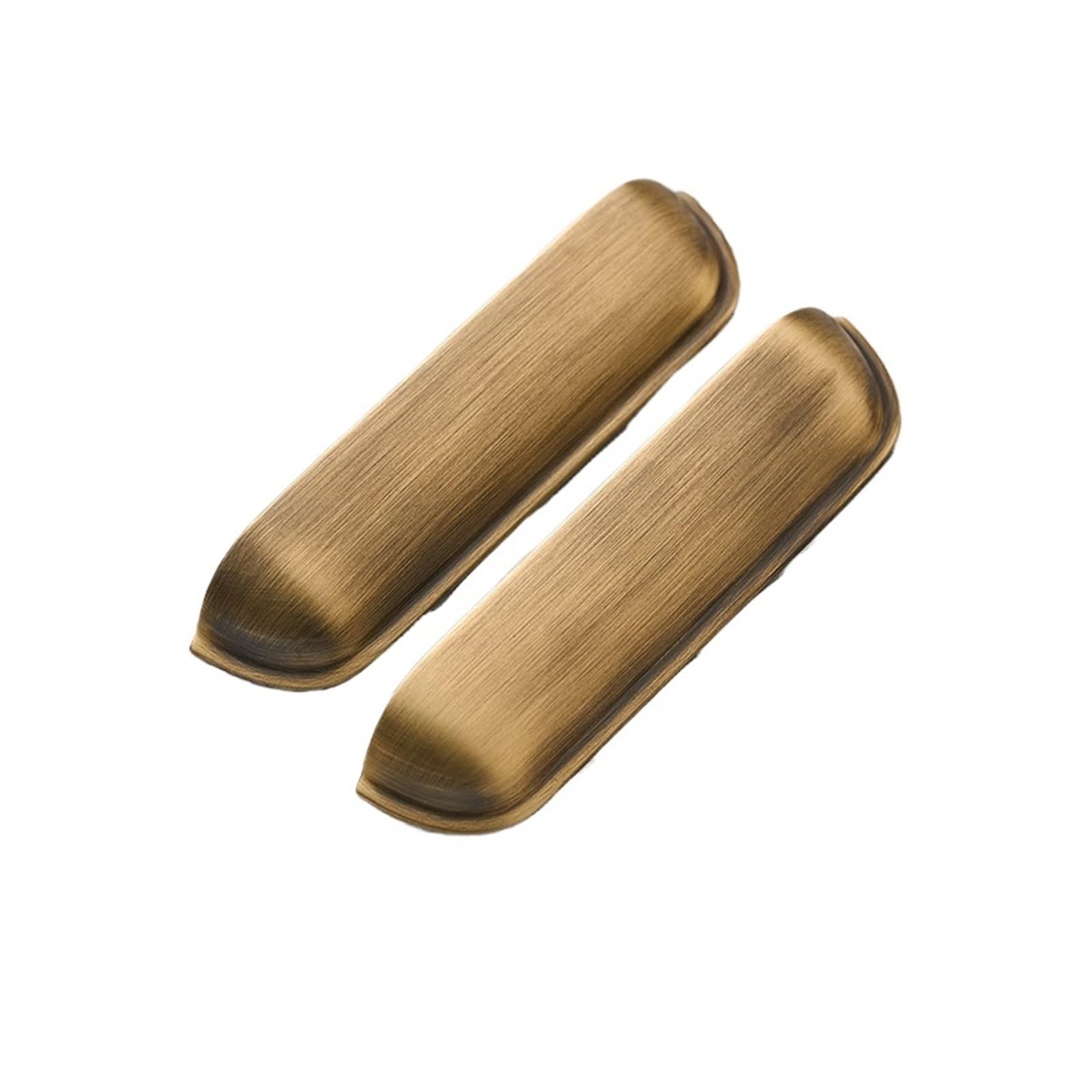 Fagoritime C-8151 -128Mm X 1Pc Vintage Shell Cup Pull Handles, Shell Cup Handle Brass Bronze Kitchen Cabinet Drawer Furniture Pull(C-8151-128Mm X 1Pc)