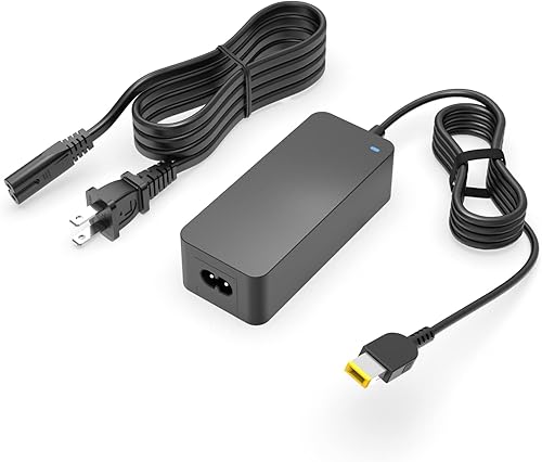 Cargador de 65 W y 45 W para portátil Lenovo, punta delgada, certificado UL, luz de carga, compatible con Thinkpad serie T/E/L/X, apto para yoga 720 disponible en Yaxa Colombia
