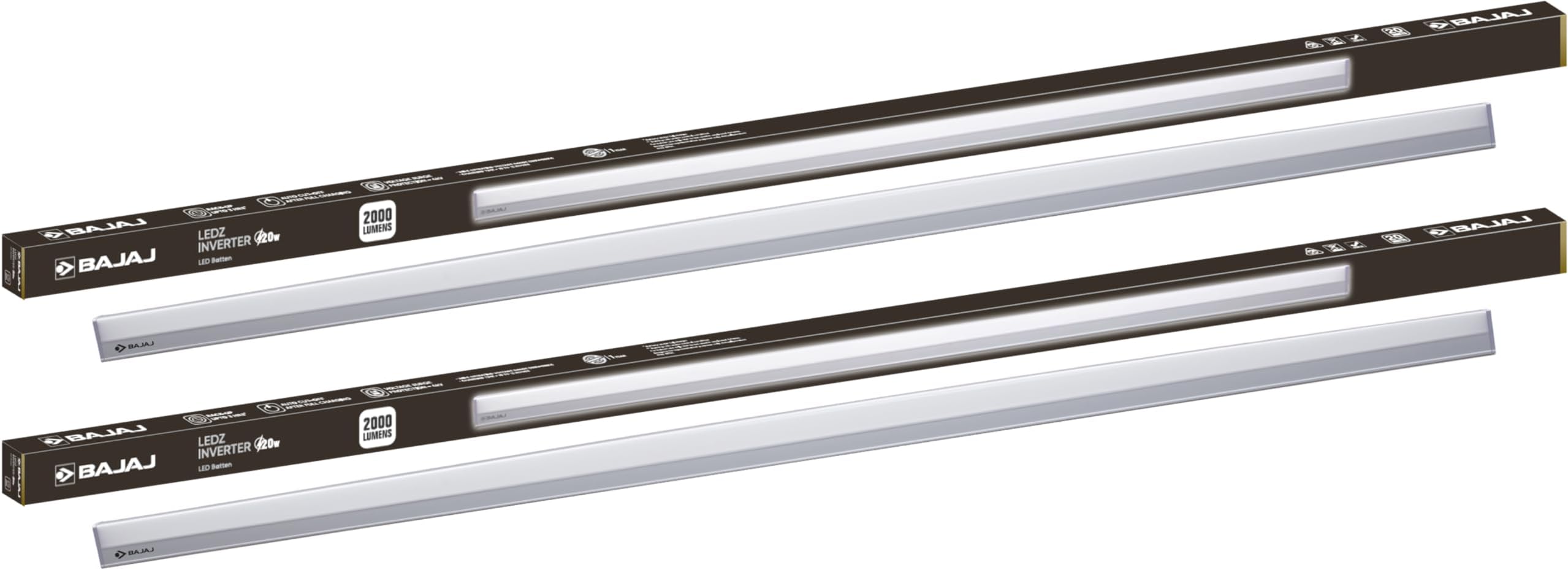 Buy Bajaj LEDZ Inverter Batten 20W CDL | 2 Star Rated | Energy ...