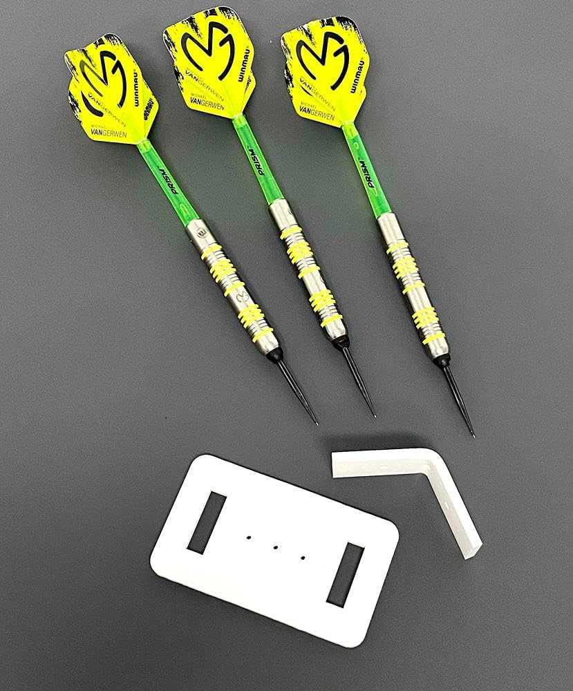 Puffin Plastics Freestanding Darts Holder - White - Image 3