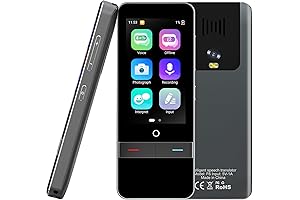 Two-Way Instant Language Translator Device - 139 Language Translation