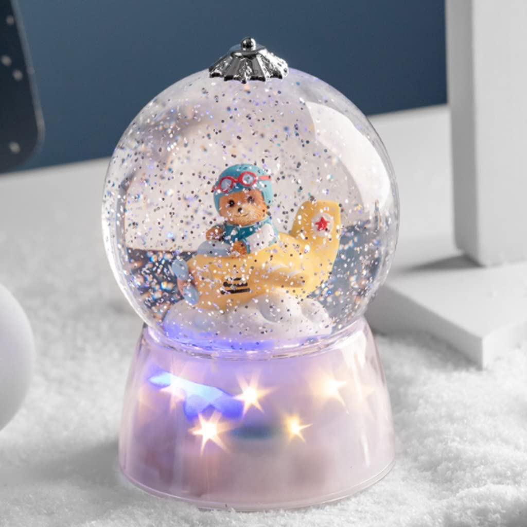 Starlight Copo de Nieve Bola Cristal Caja música octava enviada for Enviar día San Valentín Las niñas