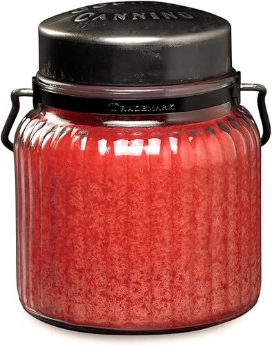 Vista 148 de McCall's Candles Manzanas y calabazas Vela perfumada de 18 onzas Colección Indulgence Doble mecha Tarro ranurado Vertido en Estados