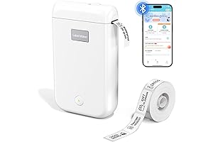 Portable Bluetooth Label Maker with Little Space: Customize and Print Your Labels Effortlessly