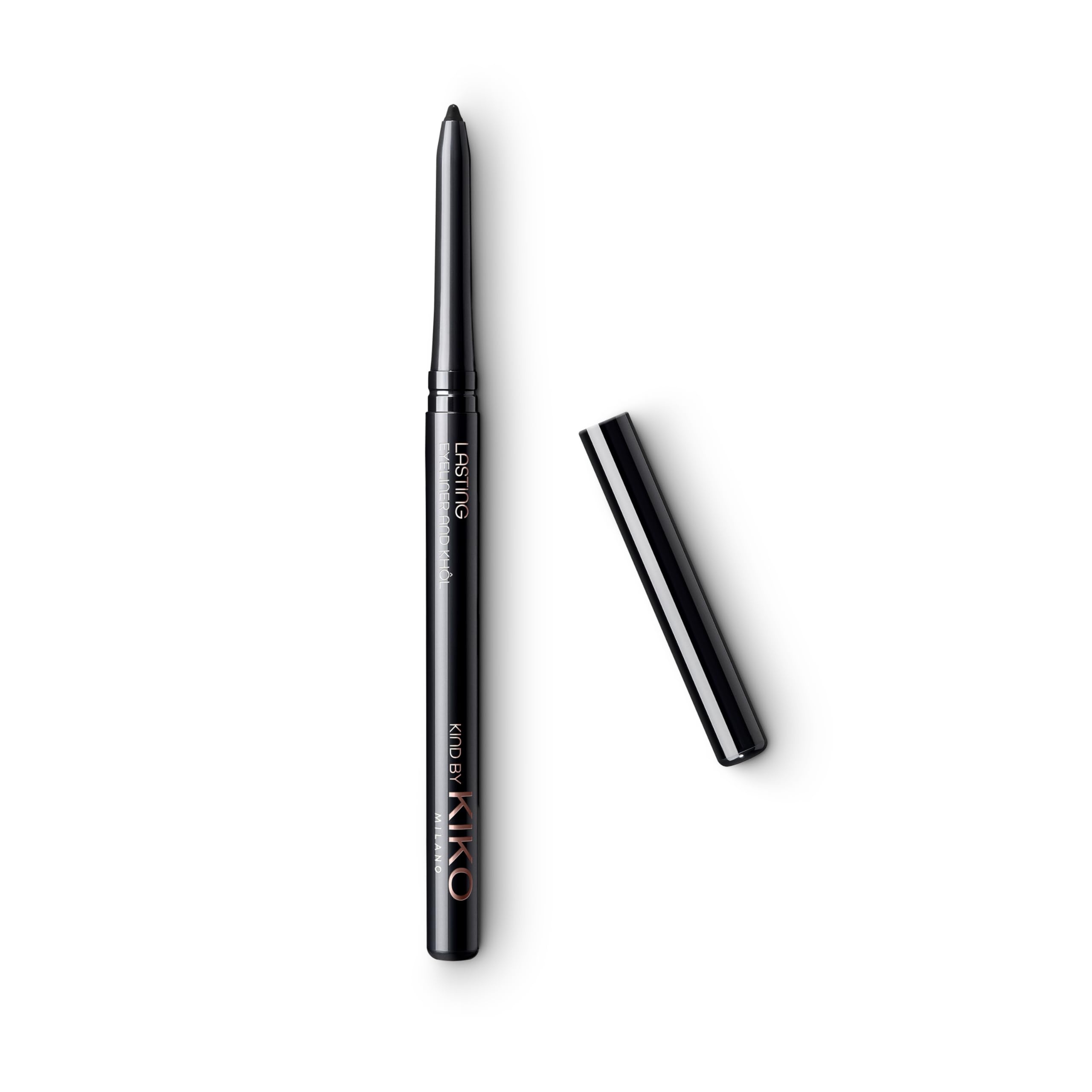 KIKO Milano Kind by KIKO Lasting Eyeliner &Khol 01, Eye Pencil For The Waterline And Outer Eye