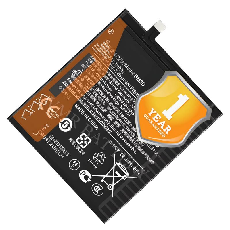 Image of Original BM3D Battery Compatible for Xiaomi Mi 8 SE - (3120mAh) - 1 Year Warranty K7
