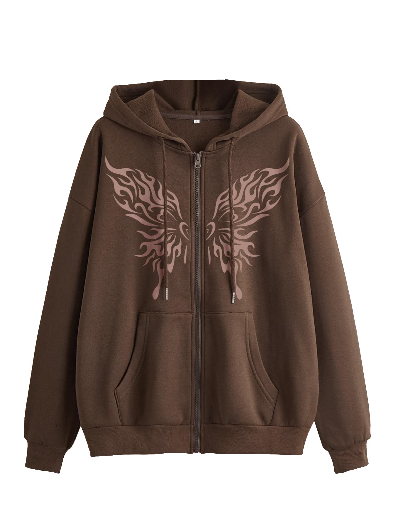 TAGAS Printed Hoodies for Women|Zip-up Hooded|Winter wear for Womens|