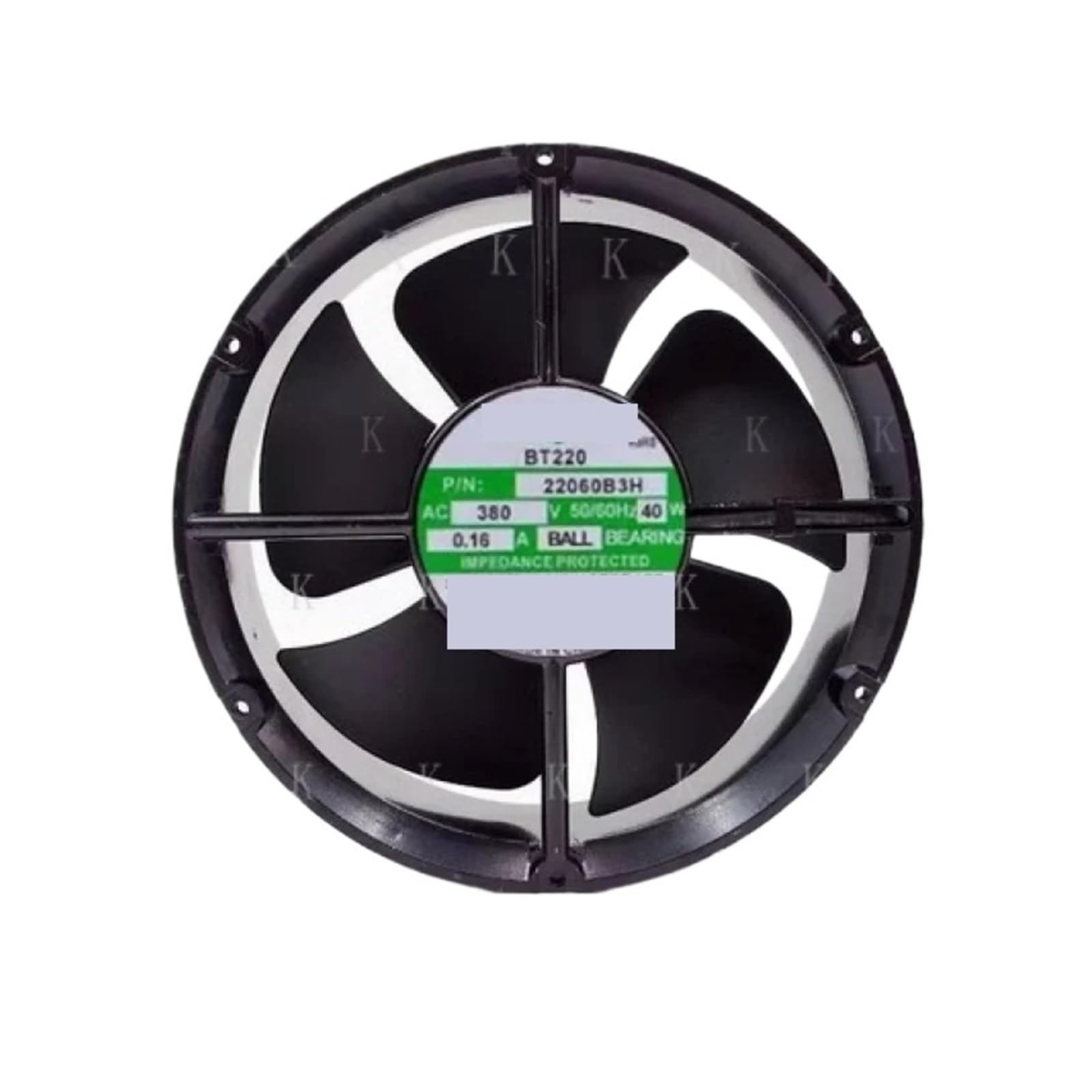 BRODEFUP BT220 22060B3H AC380V 40W 0.16A 22CM Axial Ball Cooling Fan