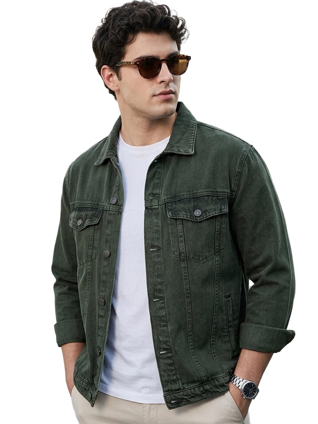 3XL · Olive Green