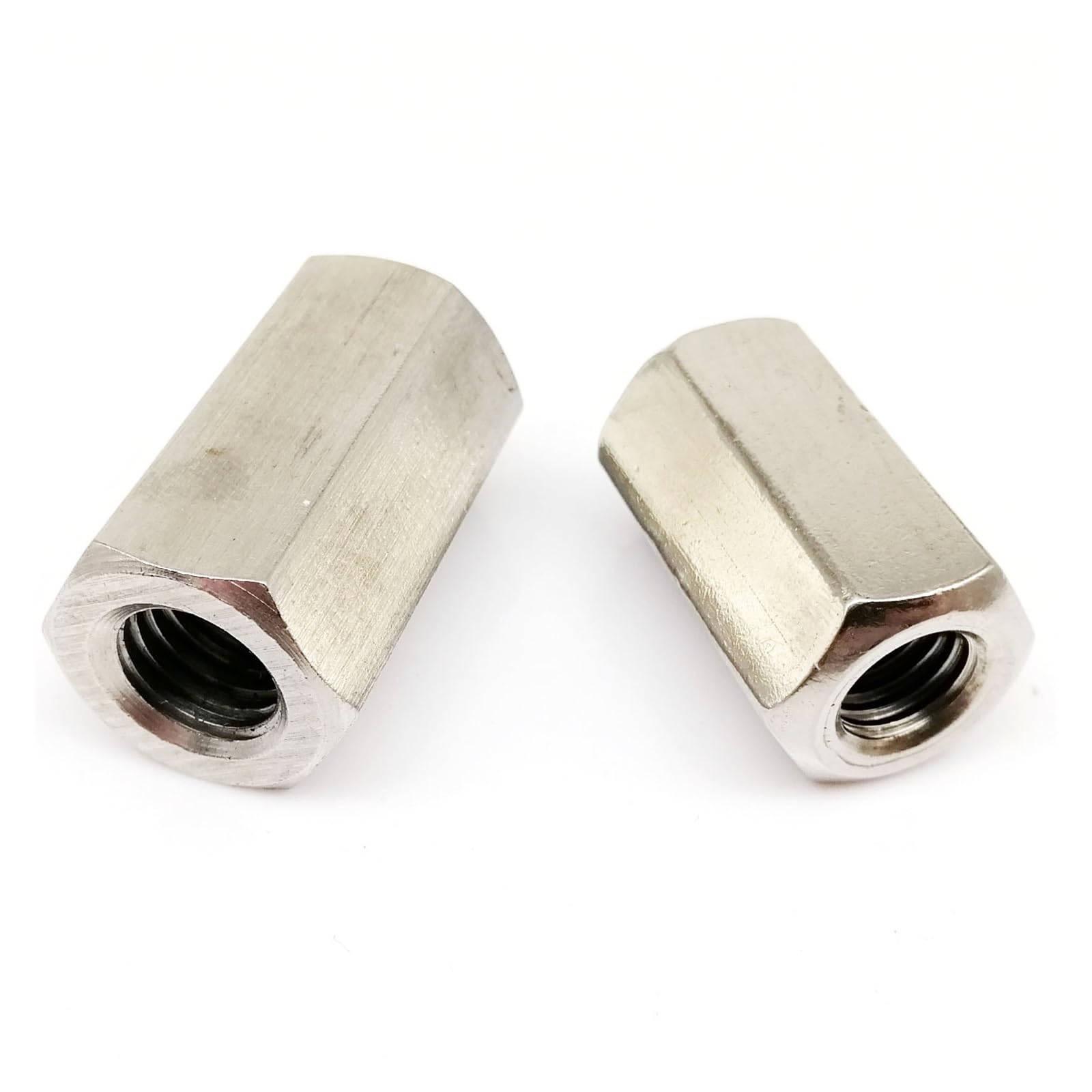 1 PZ M5 M6 M8 M10 304 In Acciaio Inox A2-70 DIN6334 Esagonale Esagonale Estendere Asta Lunga Dado Di Accoppiamento Connettore Giunto Tubolare Dadi (Color : M10x17x22mm - Foto 10