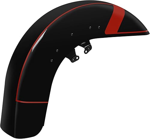 Miniatura 8 de Guardabarros delantero gris caoba y negro e industrial para Harley Touring CVO Road Glide FLTR FLTRSE FLTRX FLHX FLHXSE FLHXS 14 en adelante