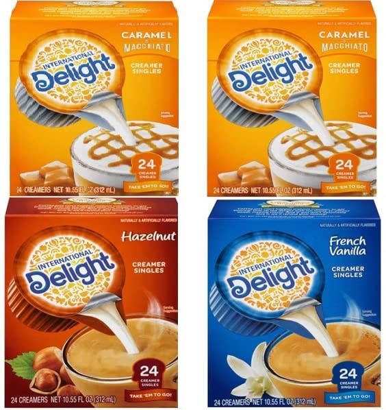 International Delight Creamer Singles Variety Bundle 3