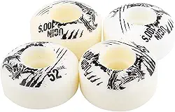 Generic Rodas de Skate Rodas Longboard Duráveis Design Compacto para Skate Básico, 52 Mm X 30 Mm 4 Unidades/Conjunto Outdoor Classic PU Cruiser para Estrada de Asfalto