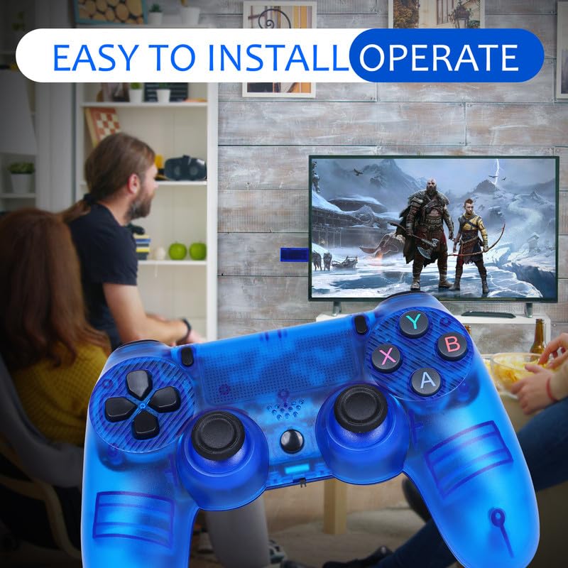 DXP GS5 4K Mini Game Stick | Plug & Play TV Console | Dual 2.4G Controllers | 10,000+ Preloaded Retro Games | Compact Home Gaming System 4
