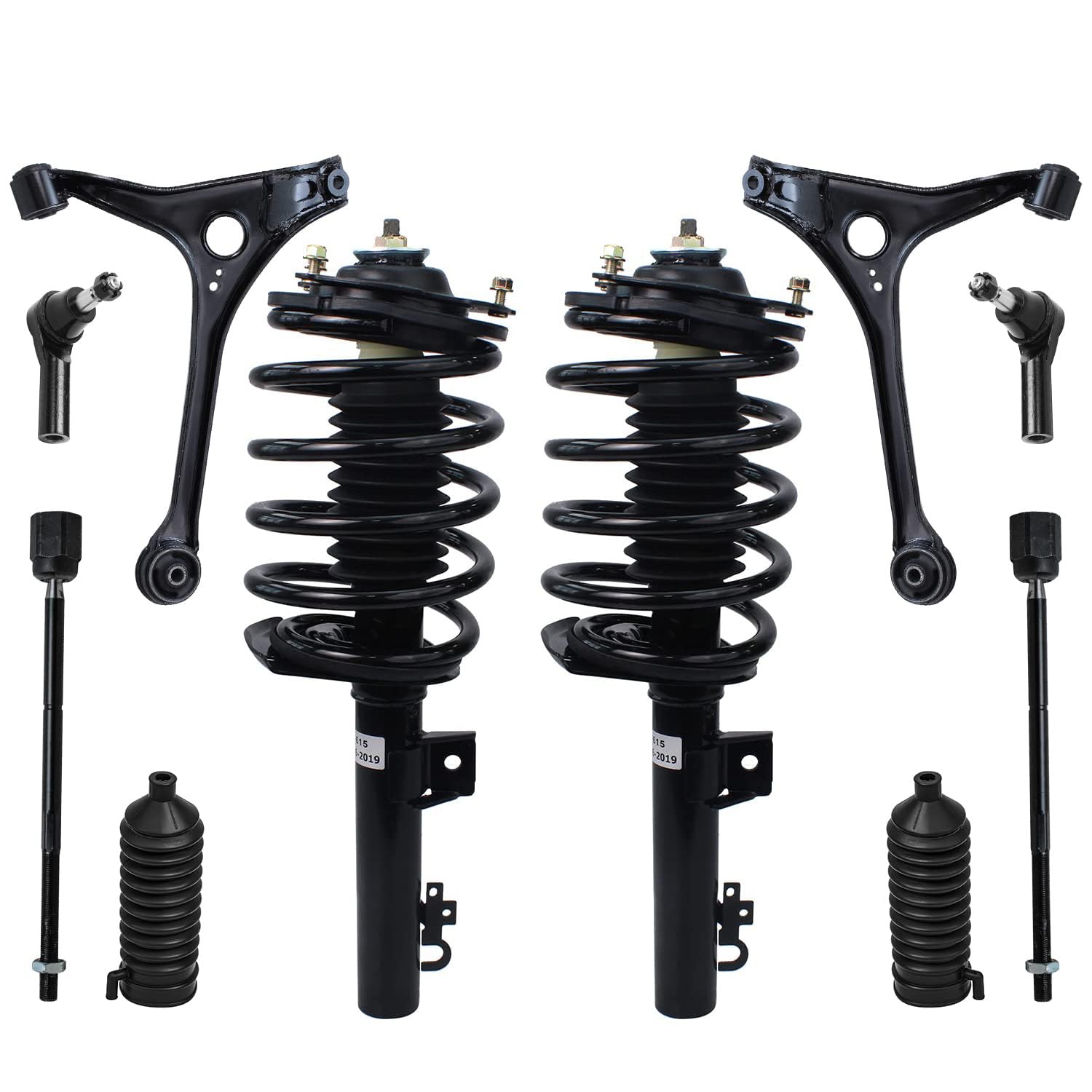 Detroit Axle - Front Struts Kit for 98-05 Mercury Sable, 98-07 Ford Taurus