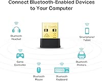 Vista 3 de TP-Link Nano Adaptador USB 2-en-1 Bluetooth WiFi AC600 (Archer T2UB Nano) - Bluetooth 4.2 con adaptador de red inalámbrica de doble banda 2.4G/5G