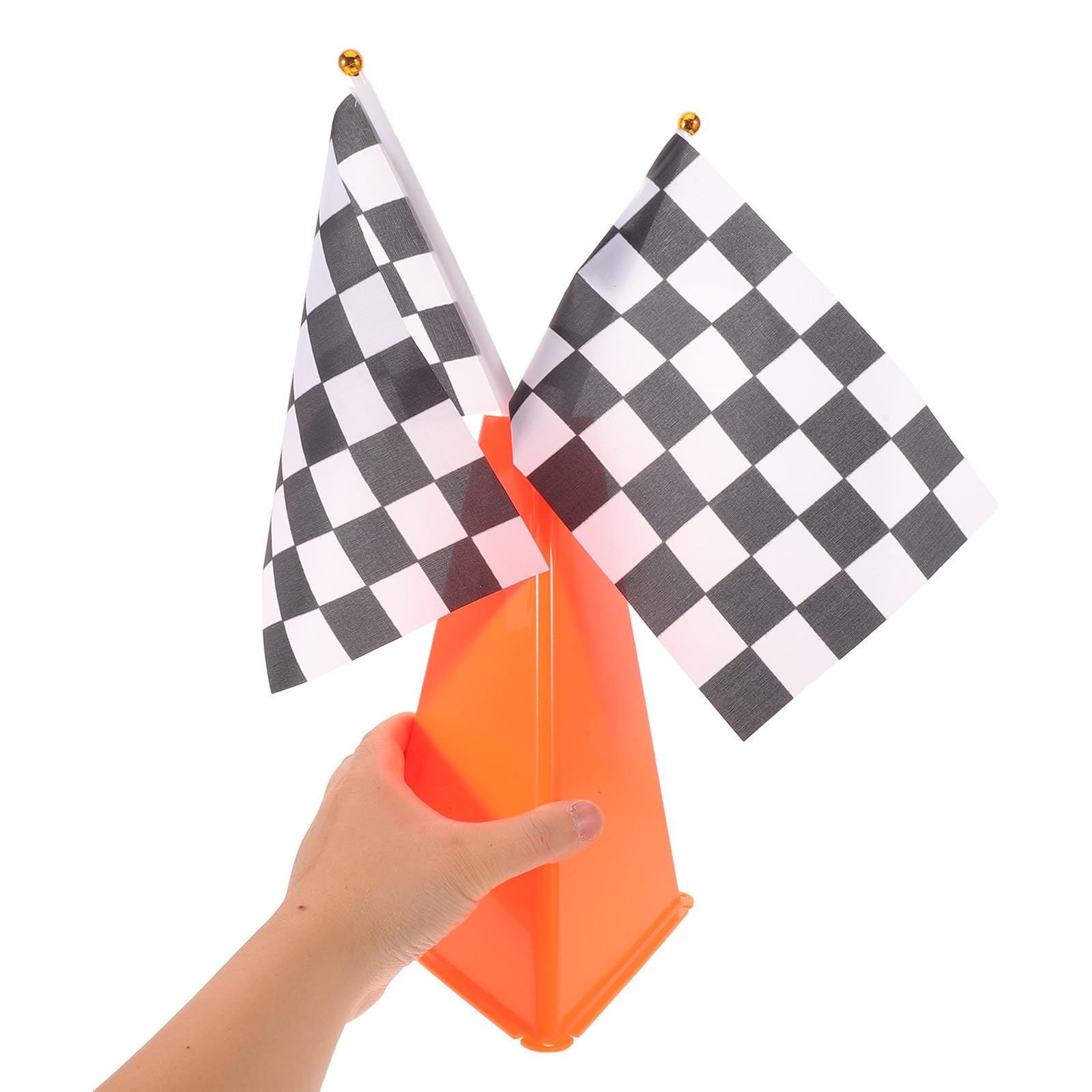Toddmomy Conos de Tráfico para Carreras de PE Naranja, Fácil de Usar y Transportar, 4 Sets para Entrenamiento de Conducción y Fútbol al Aire Libre