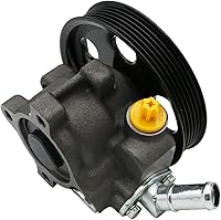 Vista 19 de Chefull 96-5205 Bomba de dirección asistida con polea compatible con Ford F-150 Lobo 2011-2014 V8 6.2L, BL3V3A696AA Bomba de asistencia eléctrica