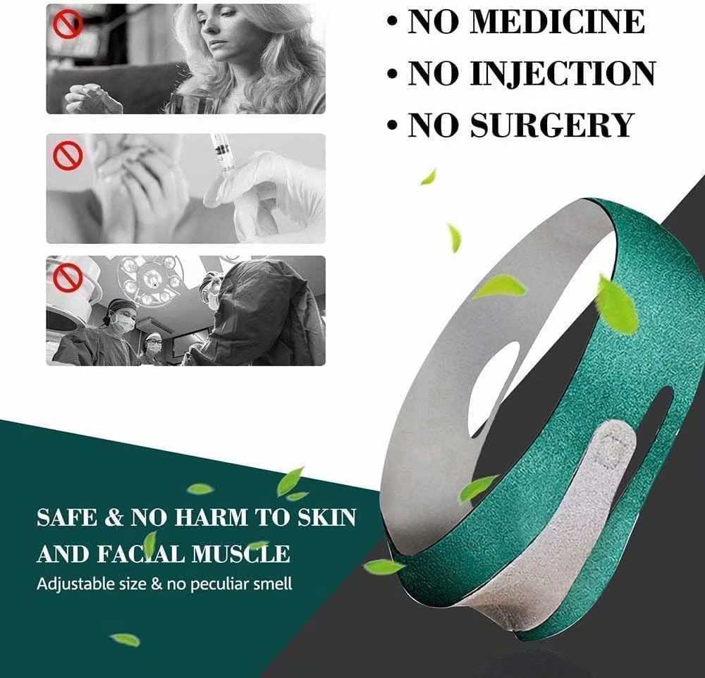ToYooZe Silicone Face Slimming Strap – Lift-Up V-Line Face Shaper Belt for Chin & Jawline Sculpting – Reusable & Comfortable – Pack of 1 2