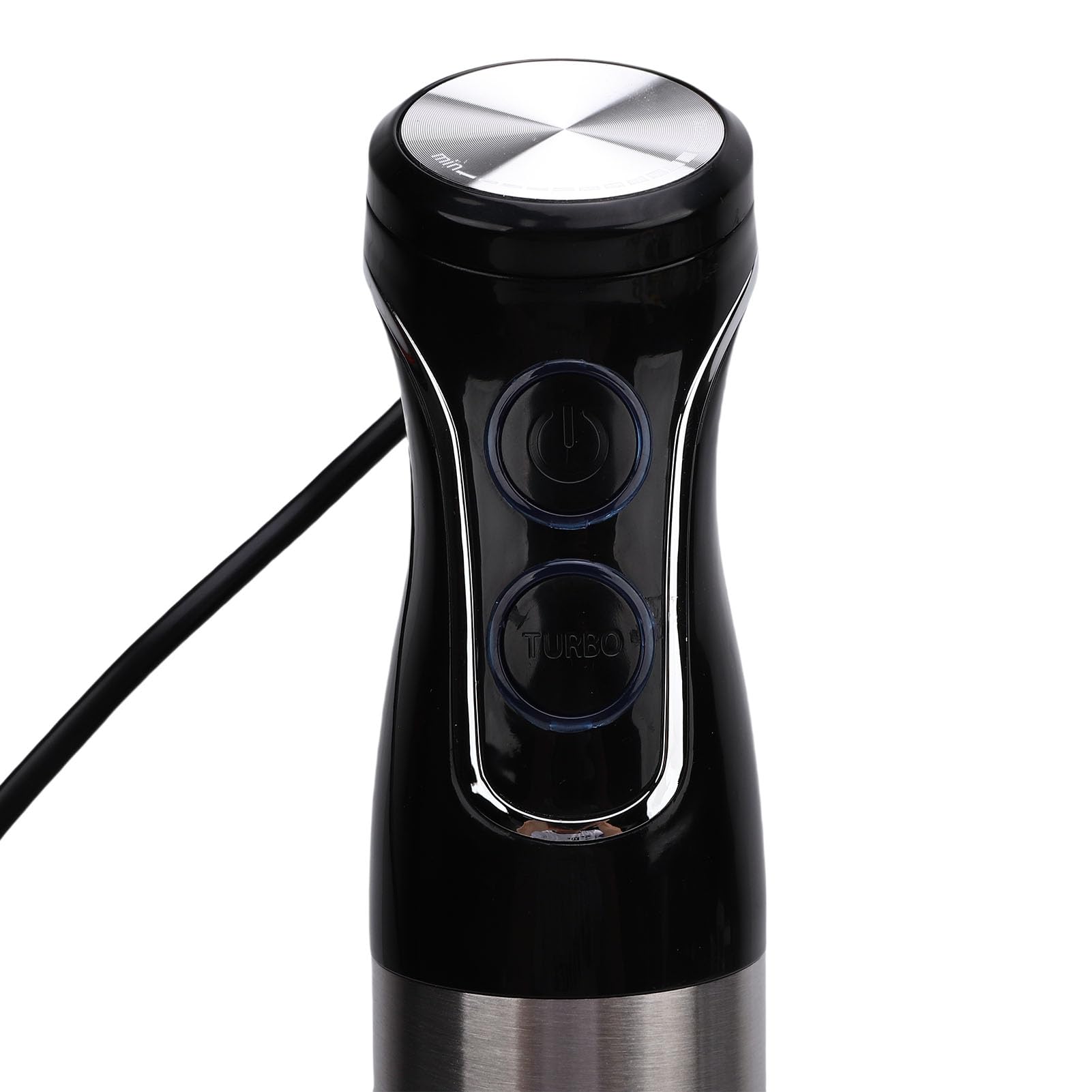 Juego de Batidora de Mano, Batidora de Inmersión 3 en 1, de Mano con Batidor de Acero Inoxidable, Picadora, Tazón para Batidos, Sopas, puré y Picar (220-240V Enchufe UE 1500W)