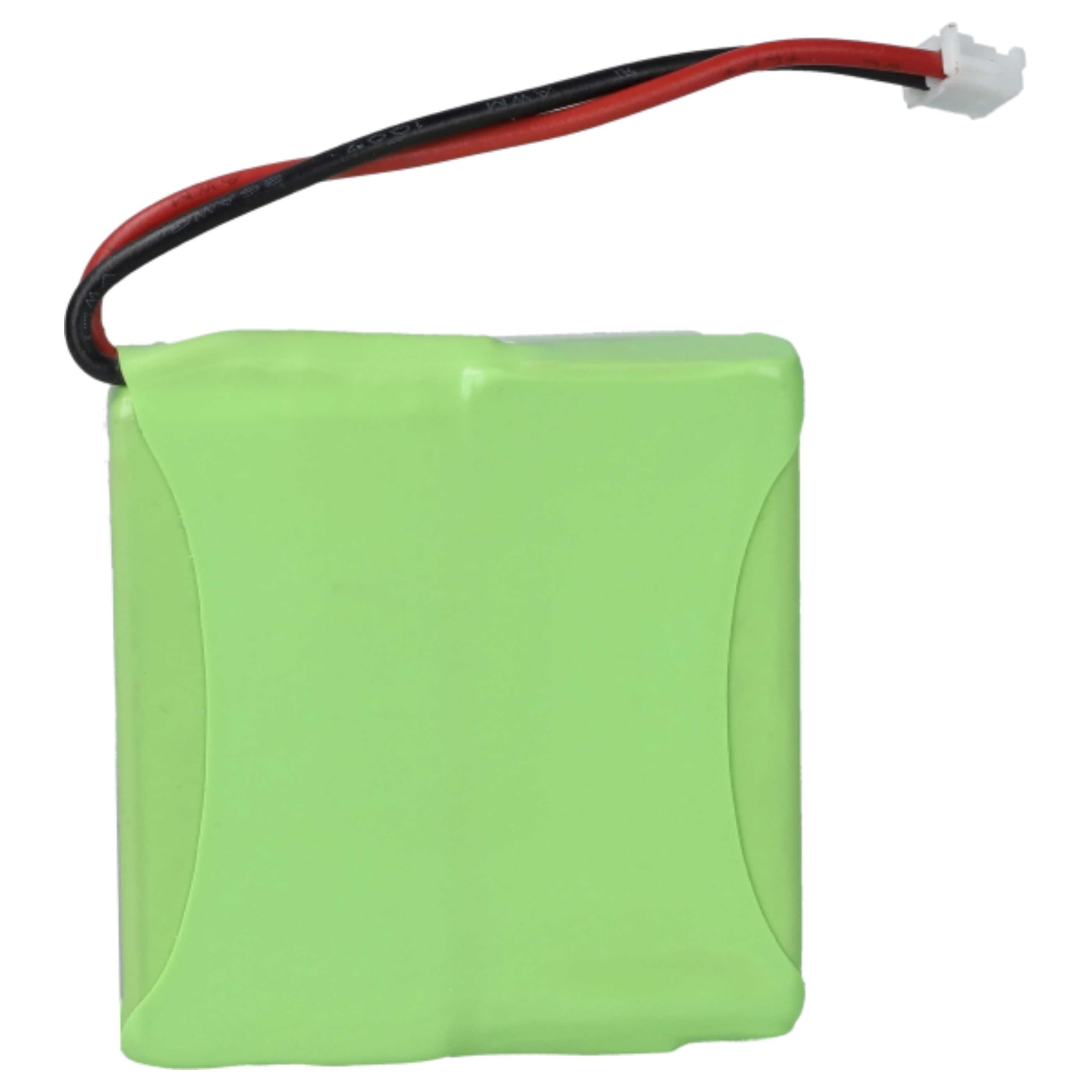vhbw 10 x akumulator kompatybilny z Xenios ICB010, ACB015, ACB010, ICB015 bezprzewodowy telefon stacjonarny (600 mAh, 2,4 V, NiMH)