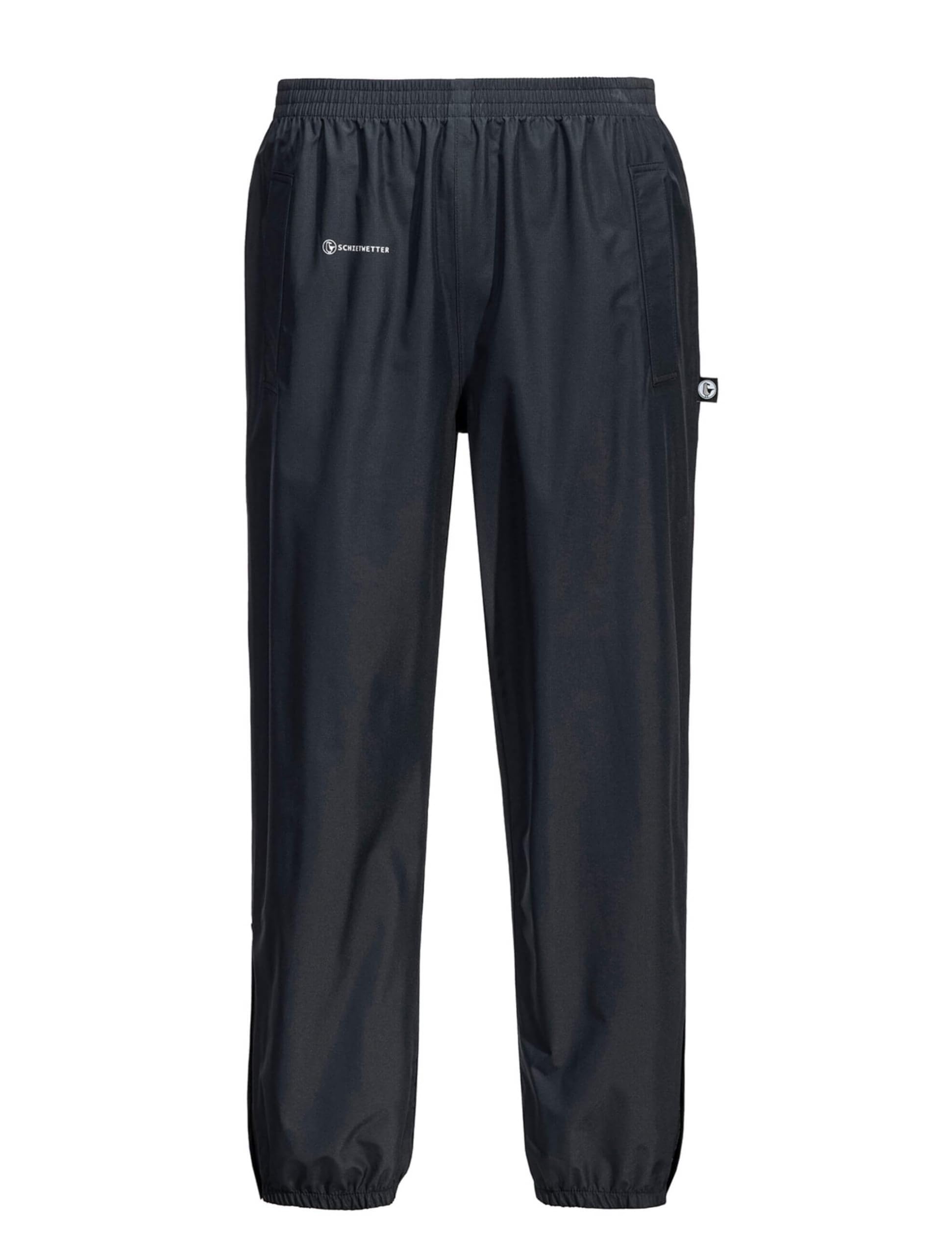 SCHIETWETTER Unisex Erw. Regenhose Holzauge Pit, Wanderhose, Fahrrad, wasserdicht, Gummibund