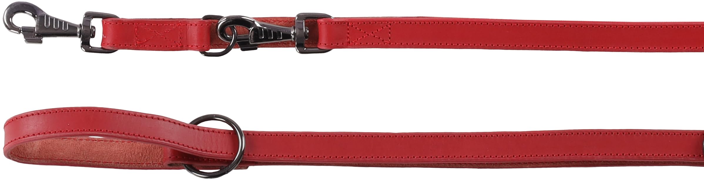 Flamingo Dog Training leash Denver Red 2,4m 22mm