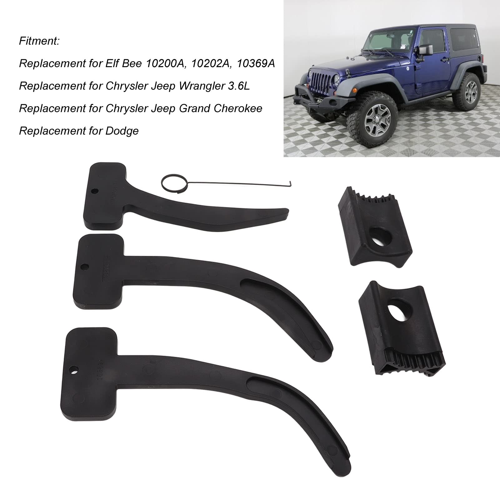 Zestaw do Naprawy Samochodu 6 Sztuk/zestaw Wałka Rozrządu Phaser Narzędzie do łańcucha Rozrządu 10200A Zamiennik dla Chrysler Jeep Wrangler Grand Cherokee 3.6L Zestaw do Naprawy Samochodu Narzędzie do