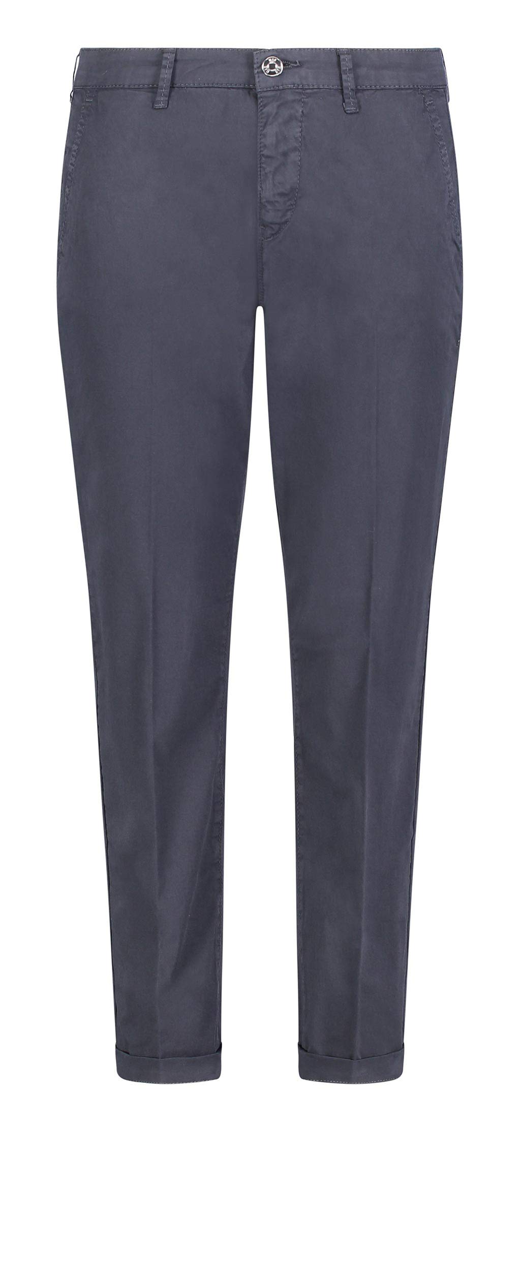 MCA Damen Chino Turn Up Straight Jeans – Dark Blue PPT, W40