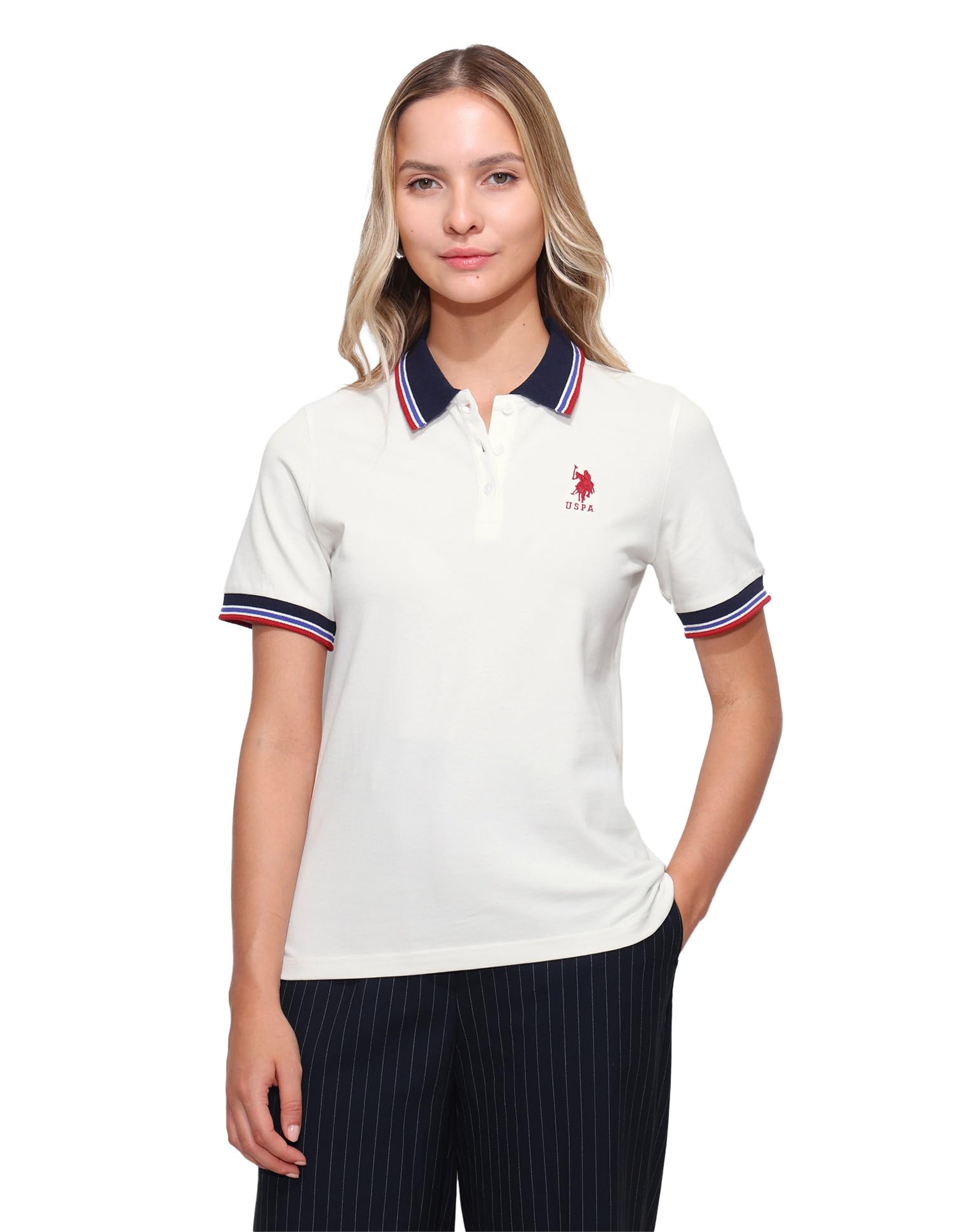 u.s. polo assn. Regular fit Contrast Collar Polo Shirt-picture-23