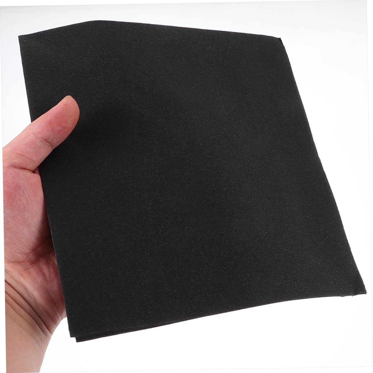 Mikinona Noires 100 Serviettes de Table Anti-Fuite, en Papier, Épaisses et Absorbantes, Élégantes Décoration de Table, pour Mariage et Fête