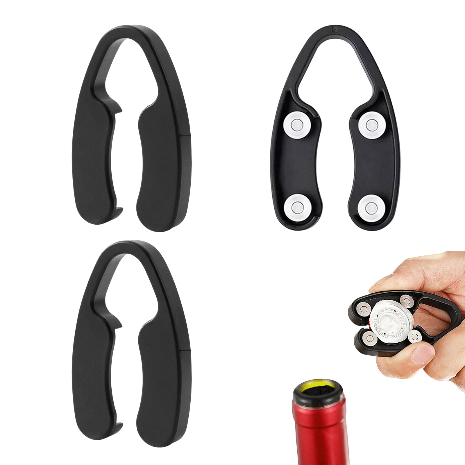 Wine Foil Cutter,3 Pcs Blade Foil Paper Cutter, Foil Remover for Wine Bottles, Wine Bottle Foil Cutter