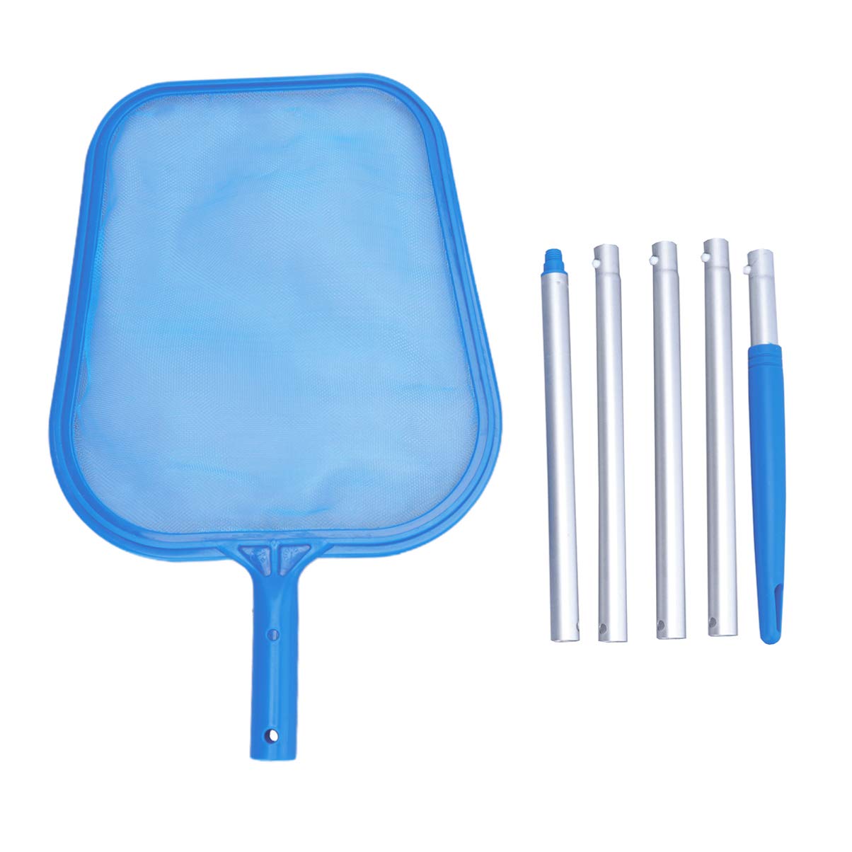 Rete Skimmer Per Piscina Con Telaio In Alluminio, Grande E Resistente, Per Pulizia Foglie