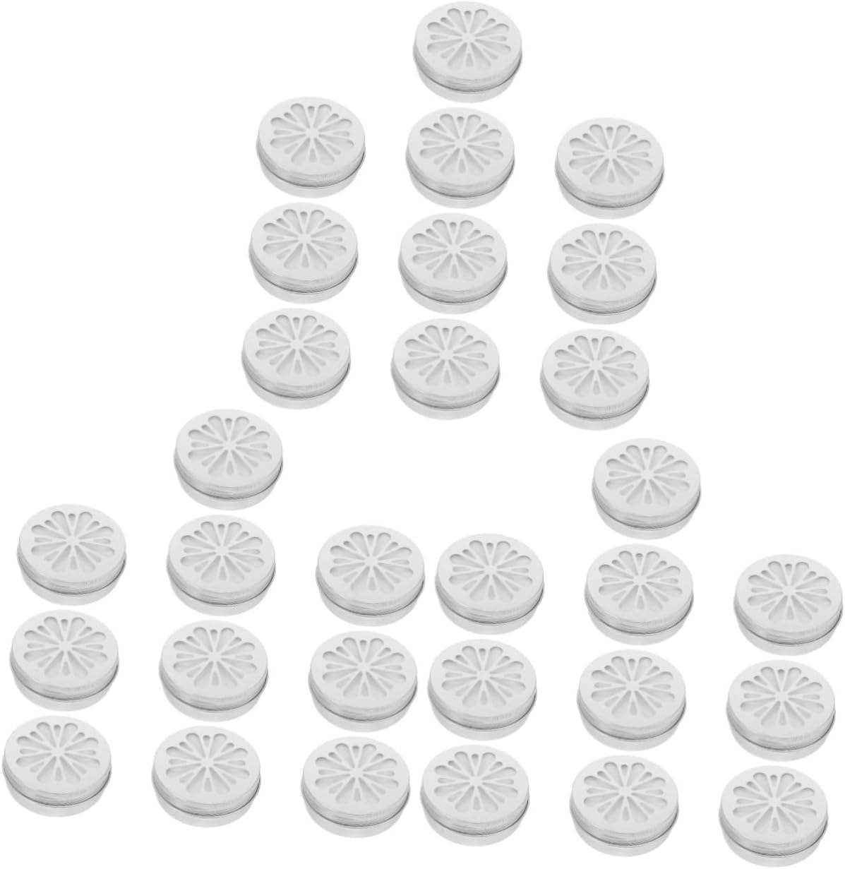 30pcs Dog Scent Training Canisters Aluminum Smell Boxes for Detection Work for Dog Nose Training and Scent