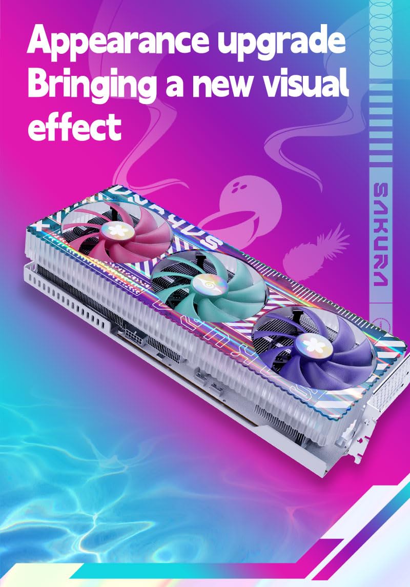 グラフィックボード・グラボ・ビデオカード YESTON RTX 4080 SUPER-16G D6X Sugar Open Box Only US)Yeston Sakura Sugar Nvidia GeForce RTX 4080