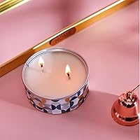 Vista 3 de Velas perfumadas para el hogar, vela de aromaterapia de soja, regalo para mujeres y hombres, velas de Gardenia, vela de cera de soja natural