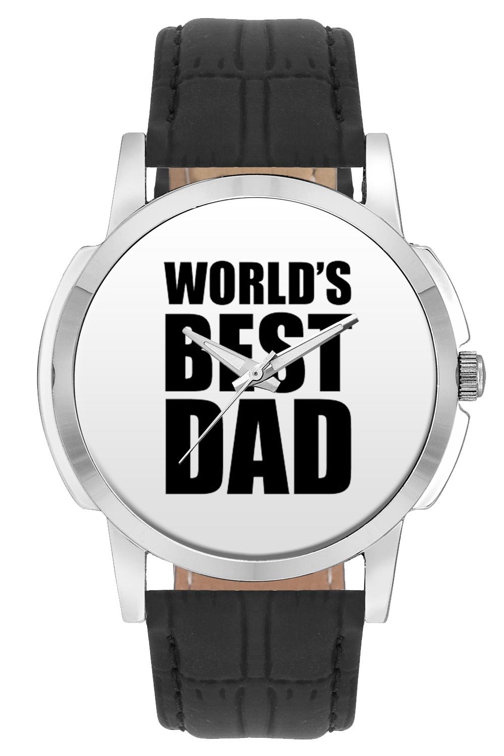 BIGOWL Fathers Days Unique Branded Dad Quote Premium Fashion Watches for Dad - Casual Analog Leather Band Watch (for Fathers Day)| Gift for Dad (B07DM3YN37) Amazon Price History, Amazon Price Tracker