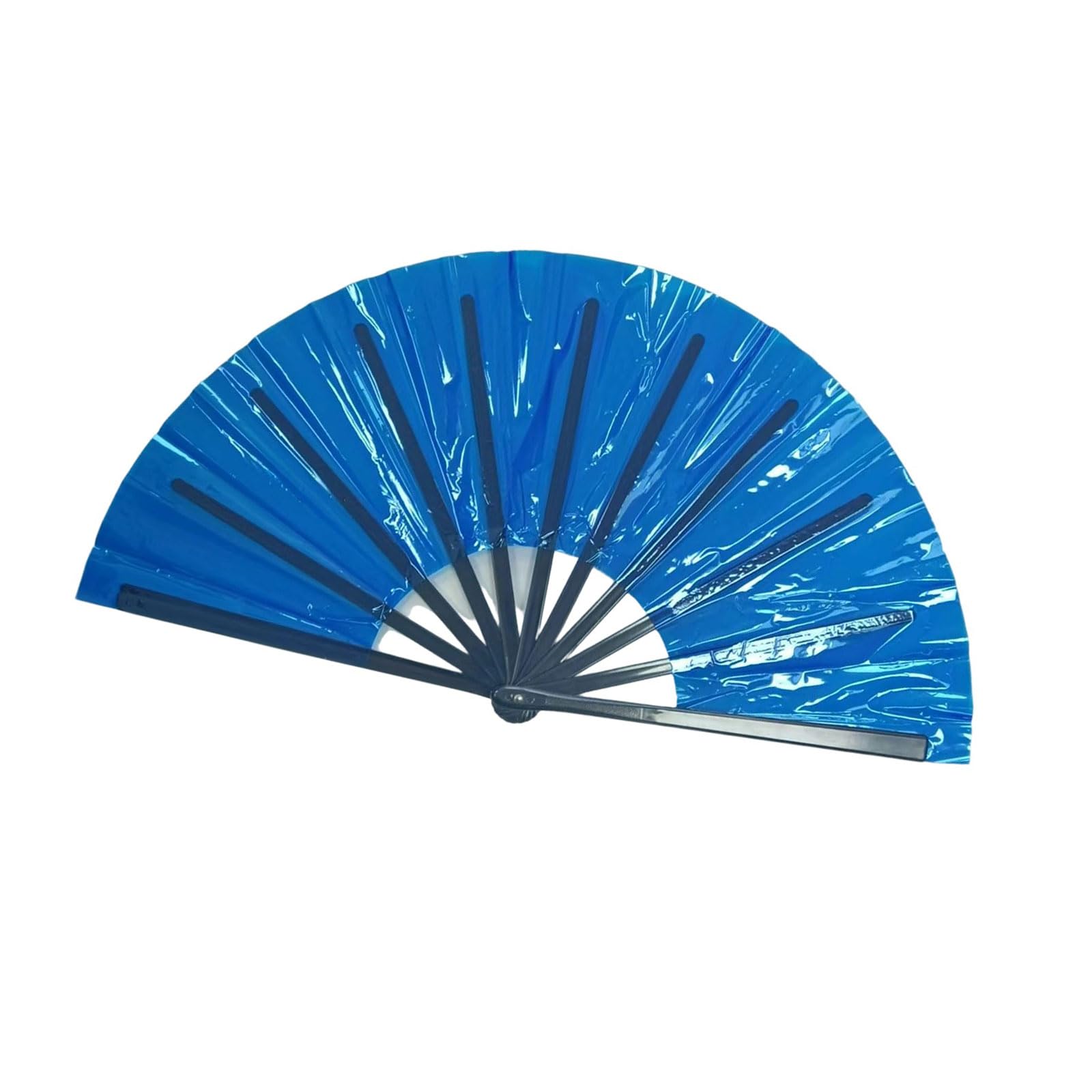 carotoe Handheld Fan Iridescents Prismatics Effect Ideal for Dance and Decors Reflective Dance Fan Colorful for Stage
