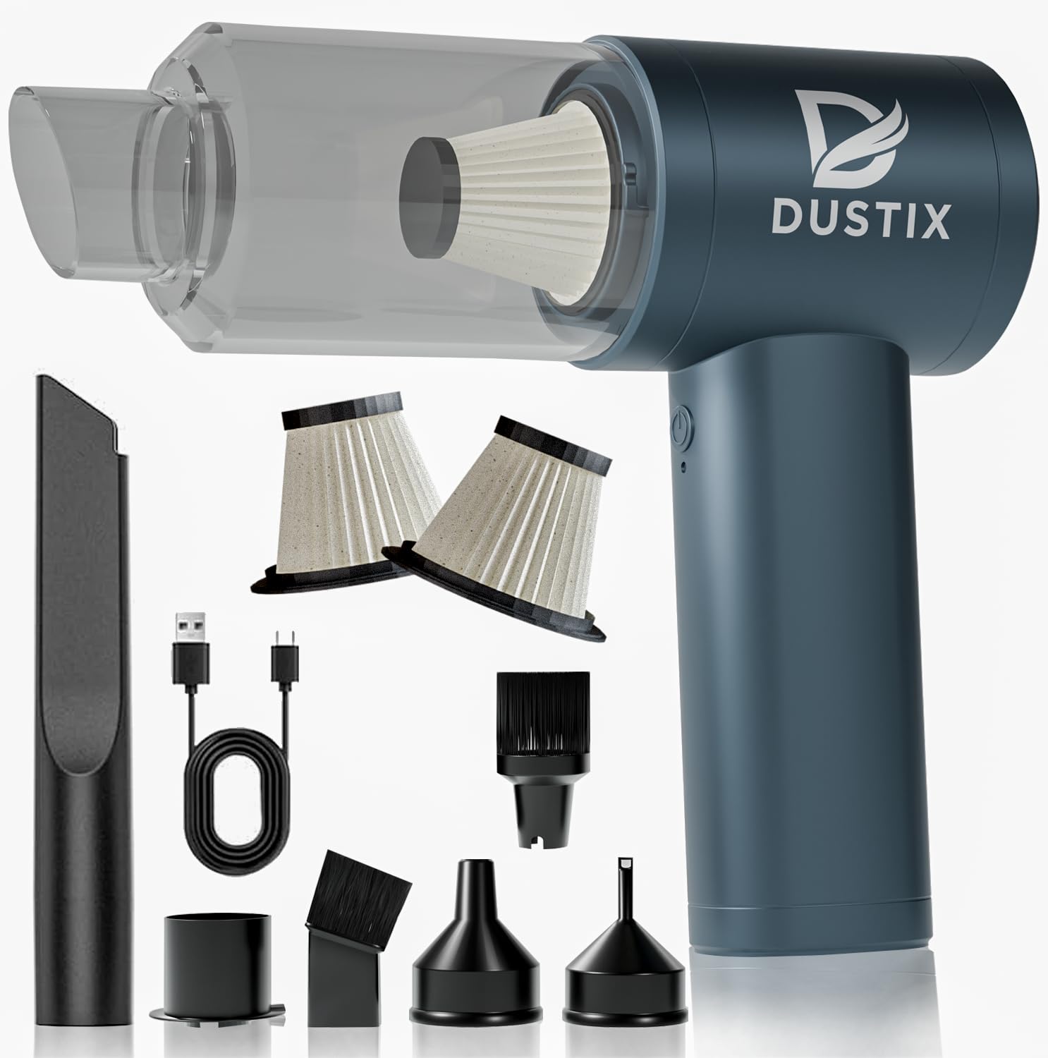 Sponsored Ad – Cordless Handheld Vacuum Cleaner – 12kPa Suction, 2-Speed Powerful Mini Car Hoover & Blower, 4000mAh Battery, Type-C Fast Charging – Portable Vacuum for Car, Home, Desk, Keyboard (Mini)