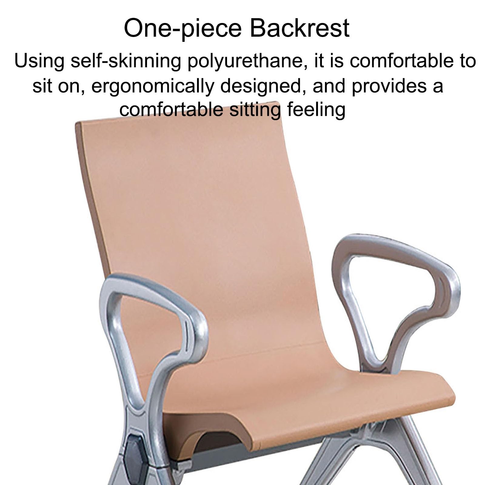 Silla de sala de espera, banco de recepción de oficina con respaldo y reposabrazos para clínica, vestíbulo, hospital, salón, banco, muebles de aeropuerto