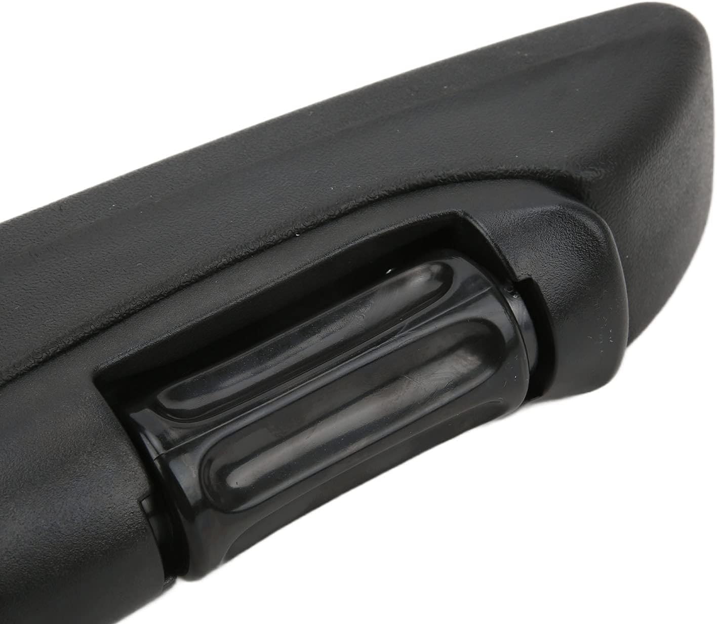 Accoudoir de Siège Avant Droit Cuir PU Noir Réglable Universel Pour Voiture Fourgon Camion Camping-car Utilitaire