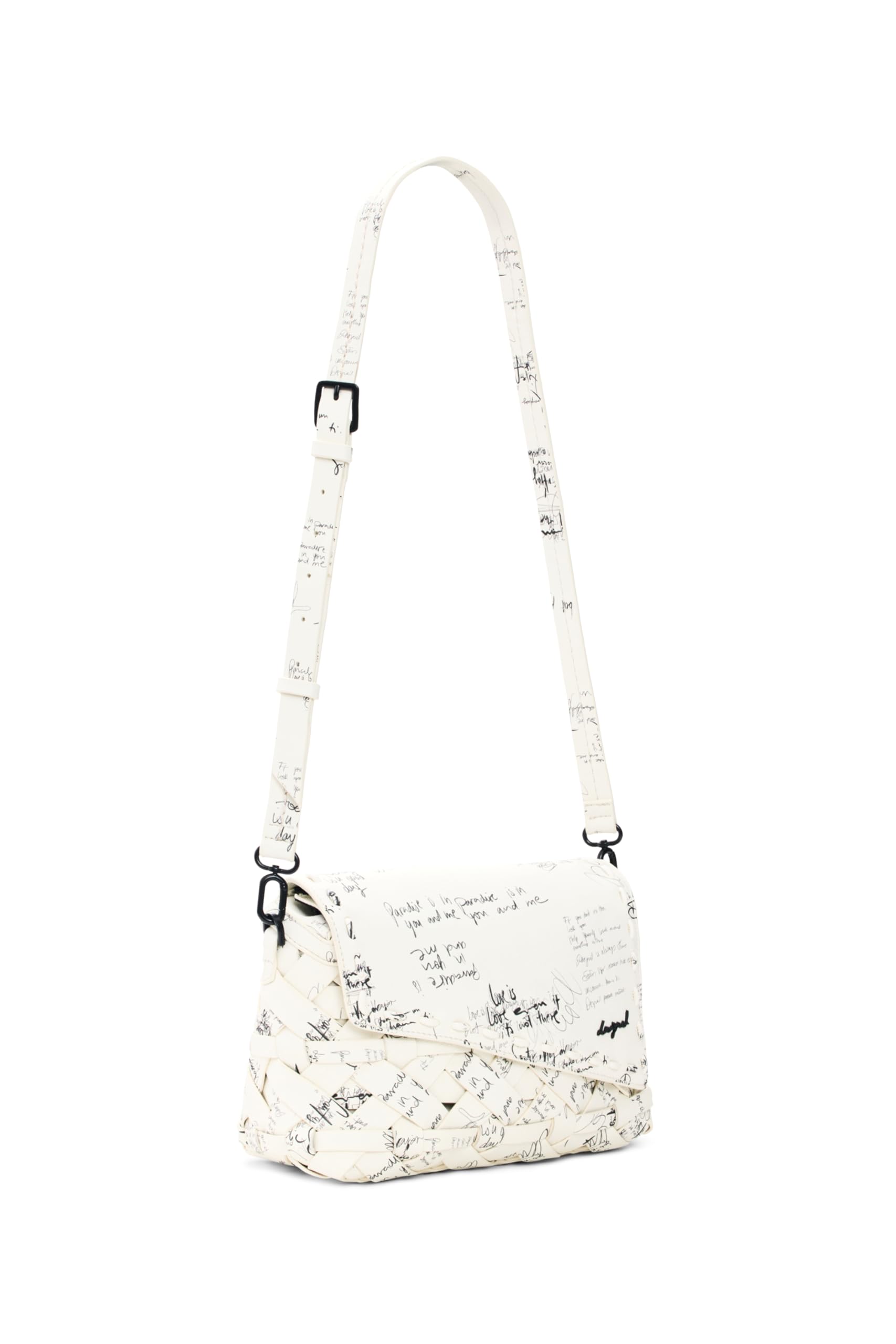 Desigual Damen Blanc Schultertasche Indio Phuket Mini Soft