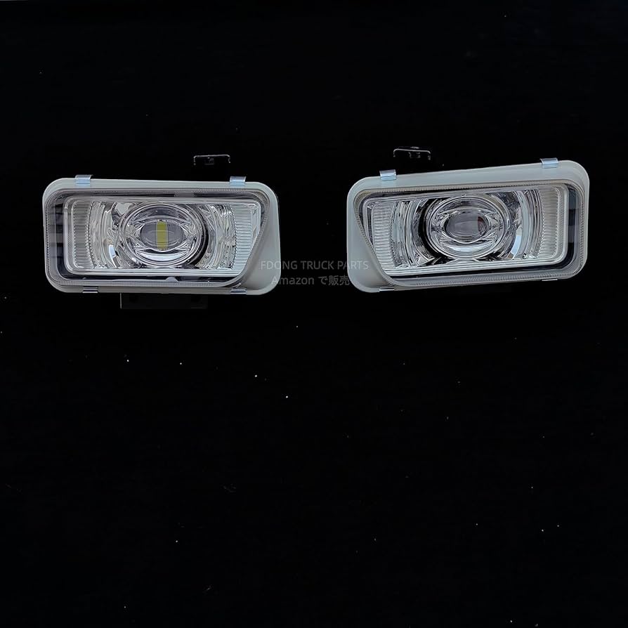 Amazon | いすゞ 07 フォワード エルフ フォグランプ バンパー