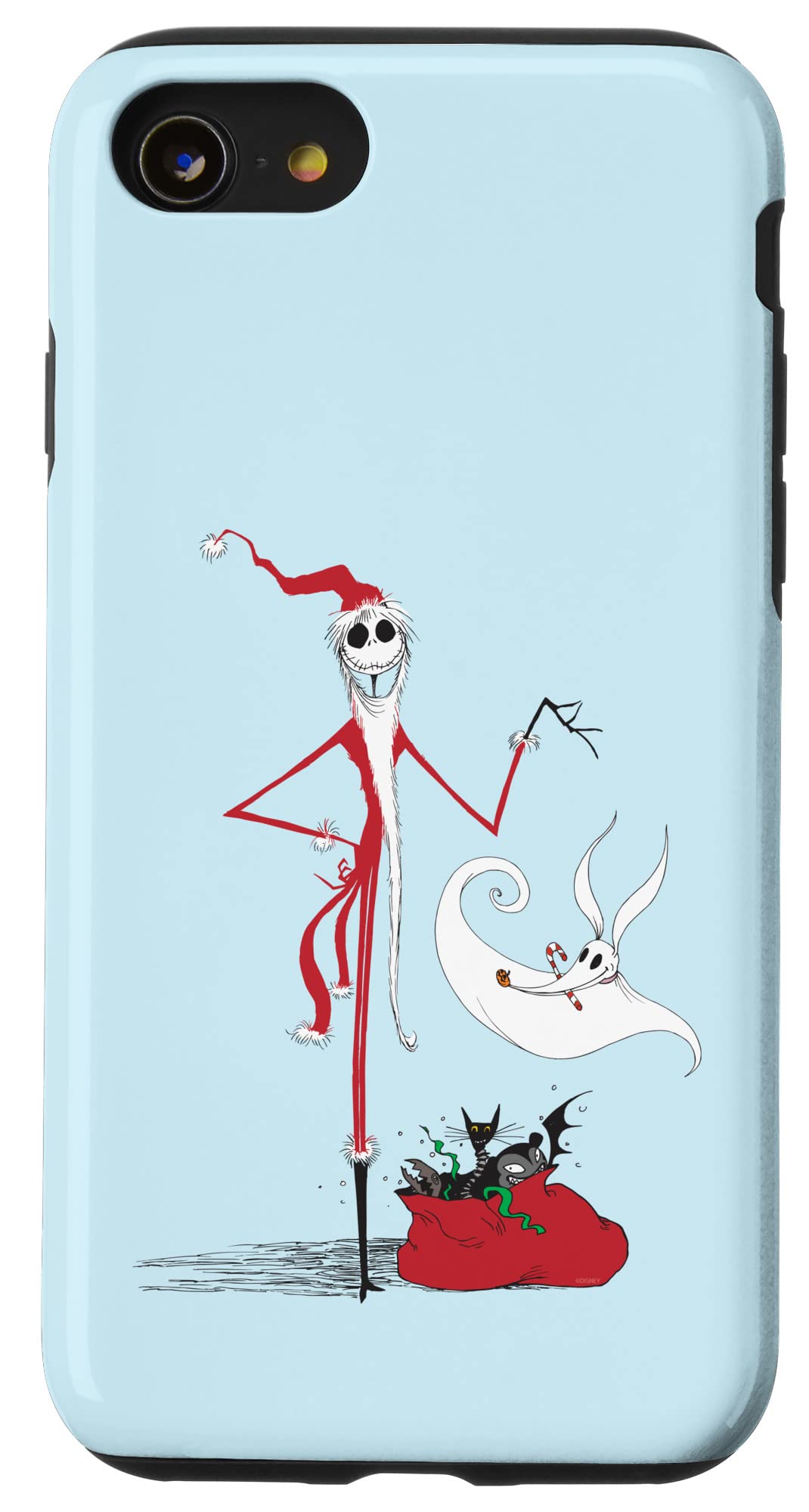 Coque iPhone 7 Jack et Zero Disney pour les fêtes de fin d'année