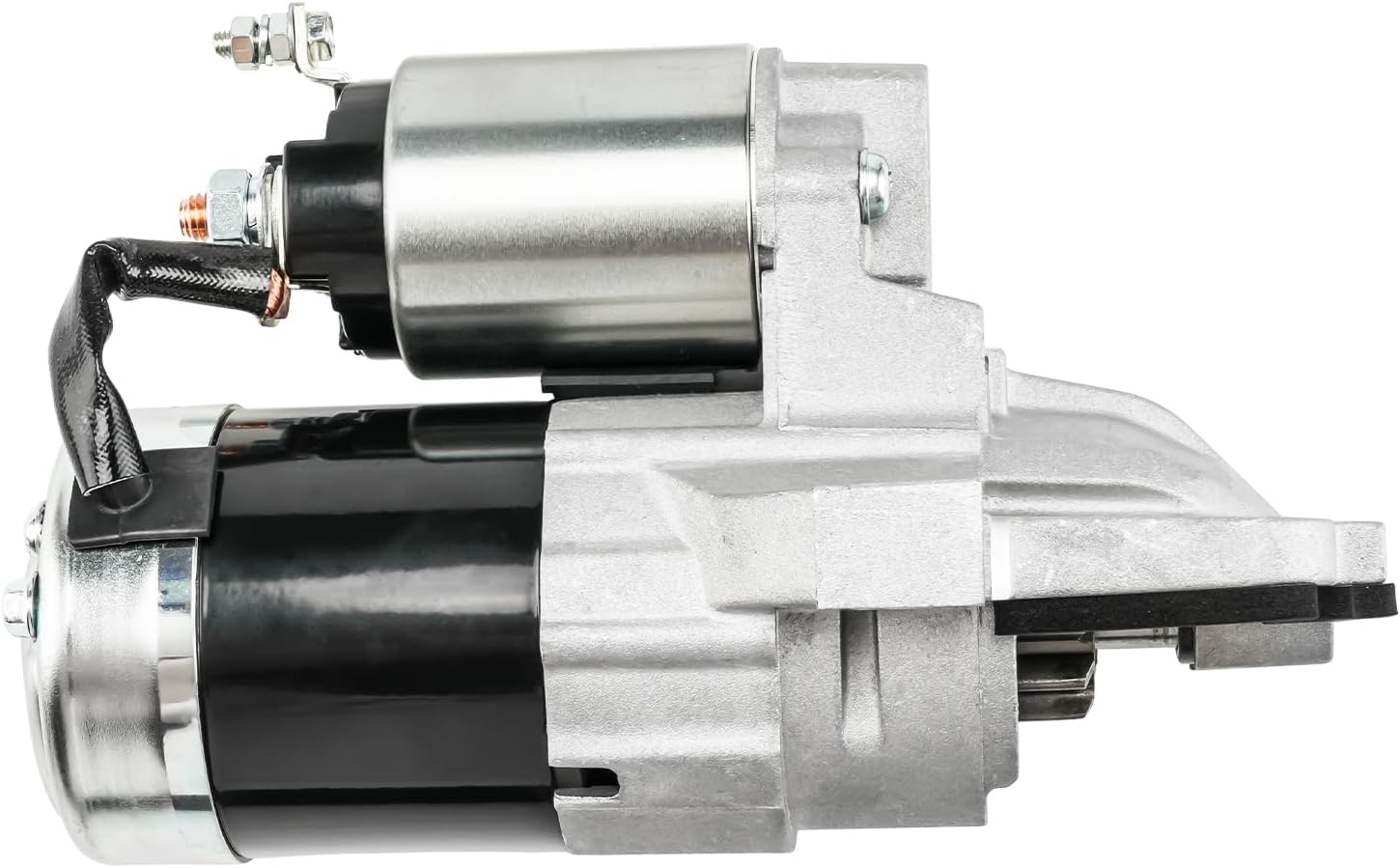 PHILTOP New Starter Motor Replacement for Ford for 2006-2009 Fusion/Milan 2.3L, 2010 Fusion/Milan 2.5L, (Mitsubishi Permanent Magnet Gear Reduction; 11-Tooth) 17944N 12V 1.4KW CW