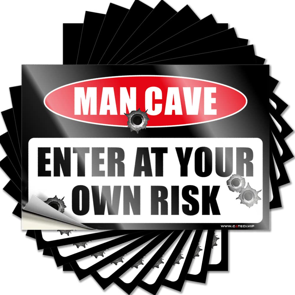 Home Decor, Tattoos Football Laptop Enter At Your Own Risk | Reading Waterproof Vinyl Stickers(8X12CM)